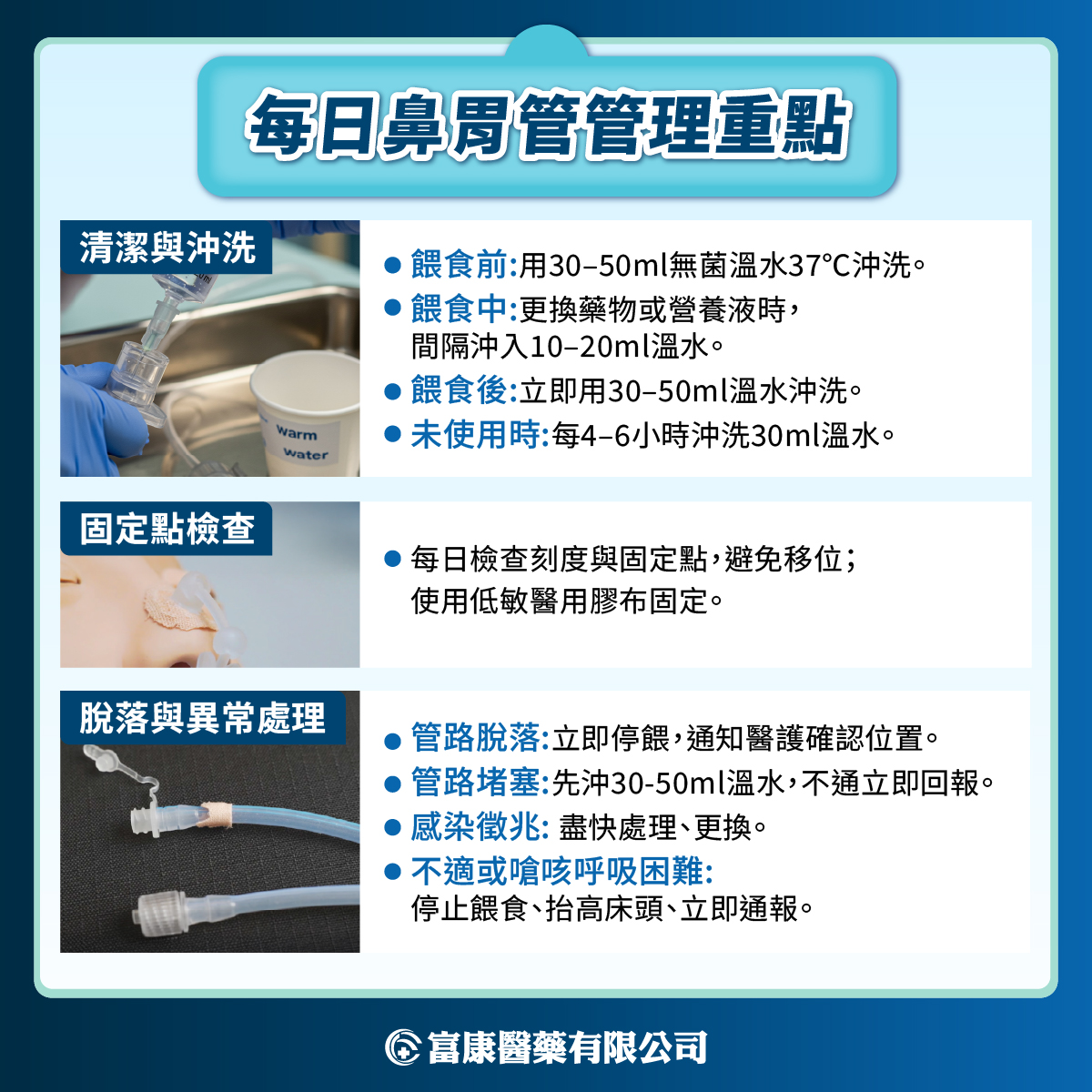 照顧鼻胃管病人,怎麼做最安全?兩截式鼻胃管的實用優勢與教學 每日鼻胃管管理重點